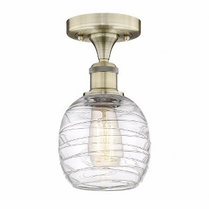 Belfast - 1 Light Flush Mount In Industrial Style-9.75 Inches Tall and 6 Inches Wide - 1 of 1