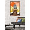 Trends International Star Wars: The Mandalorian - Geo Pop Sunset Framed Wall Poster Prints - 2 of 4