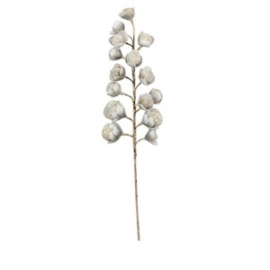 Flower Stems 39"H White – Flexible EVA Foam & Wire Floral Arrangement (Set of 6) By Kalalou - 1 of 3