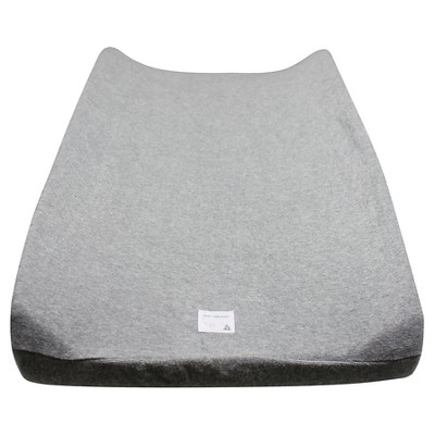 Image of Burt's Bees Baby® Organic Changing Pad Cover Solid Terry Cloth - Gray