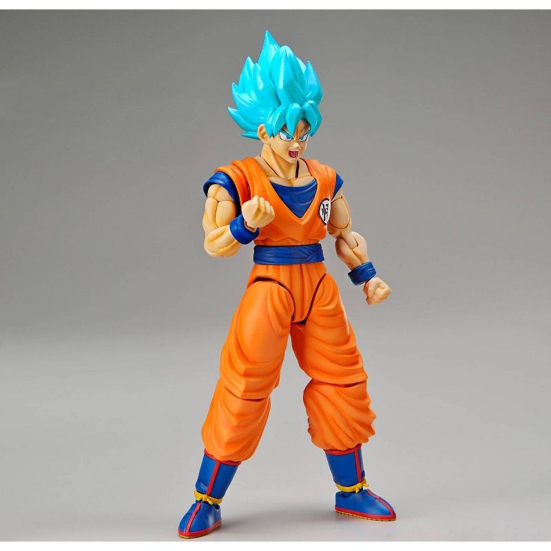 Dragon Ball Z Figure-rise Standard Lite SSGSS Son Goku Action Figure, 4 of 8