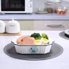 Itopfox Silicone Microwave Mat Set of 2, Heat Resistant Multifunctional Splatter Guard, Trivet, Hot Pad, Pot Holder for Kitchen Use - 4 of 4