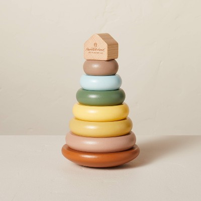 Wooden Toy Stacking Rings - 3 Towers - My Wooden Toys