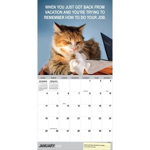 TF Publishing 13.5"x14.5" 2026 Corporate Cats Wall Calendar - 1 of 4