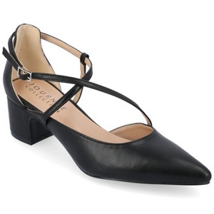 Journee Women's Galvinn Medium and Wide Width Pumps - 1 of 4