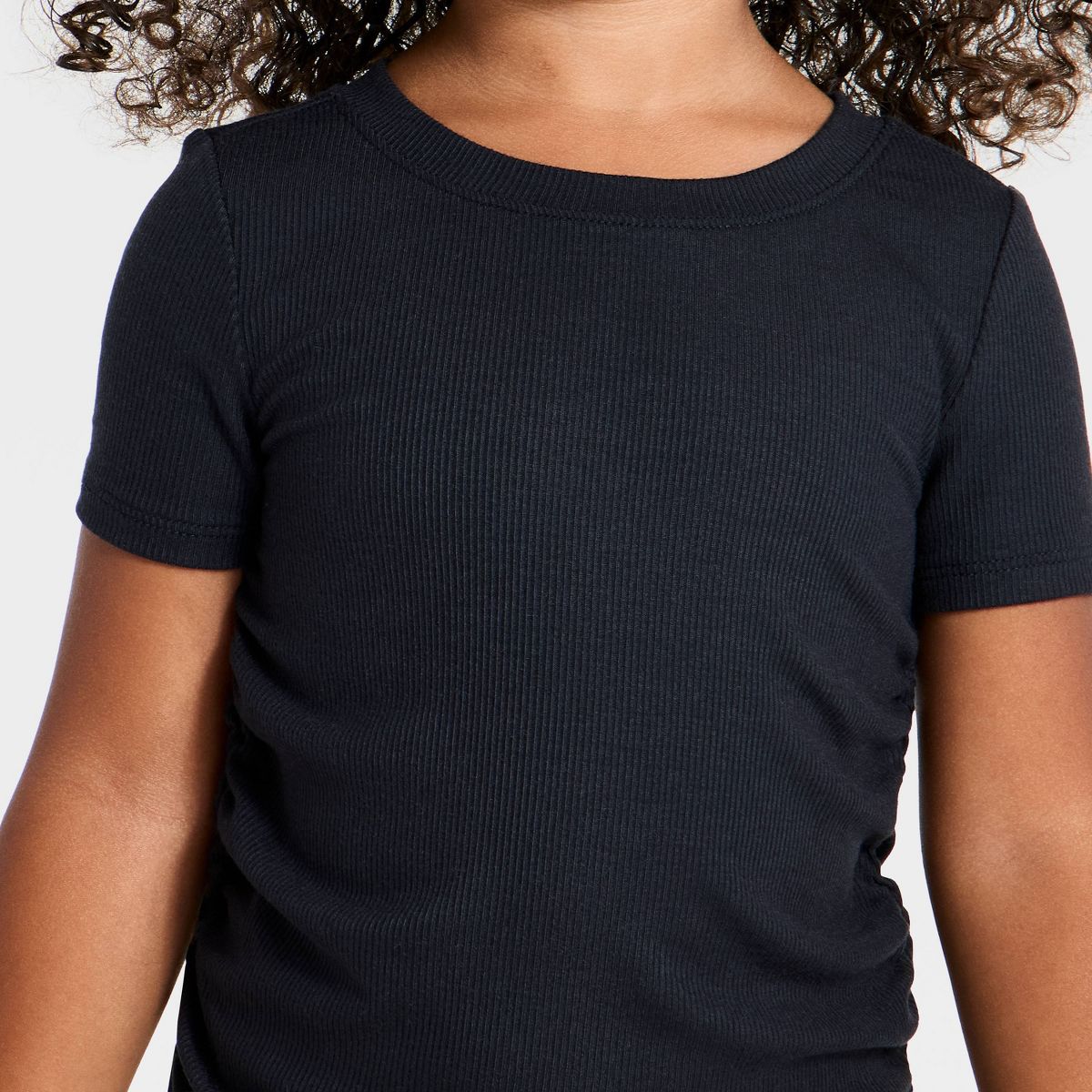 Toddler Girls' Modal Rib Active T-Shirt - All In Motion™ - thumbnail 3