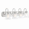 Craftmade Lighting Gwyneth 4 - Light Vanity in  Brushed Polished Nickel - 4 of 4