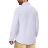 Men's Sun Protection Fishing Shirts Long Sleeve Travel Work Shirts for Men UPF50+ Button Down Shirts with Pockets - 3 of 4