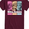 Men's - Etta James - Portrait Grid Short Sleeve Graphic T-Shirt - 2 of 4