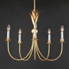 Maxim Lighting Paloma 5 - Light Chandelier in  Gold Leaf - 3 of 4