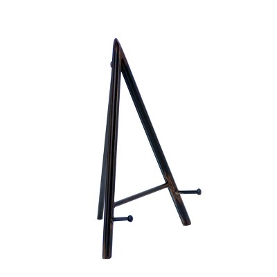 VIP Metal 12.75 in. Black Easel with Peg Holders