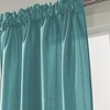 RT Designers Collection Nikki Premium Rod Pocket Curtain Panel 54" x 95" Teal - image 2 of 3