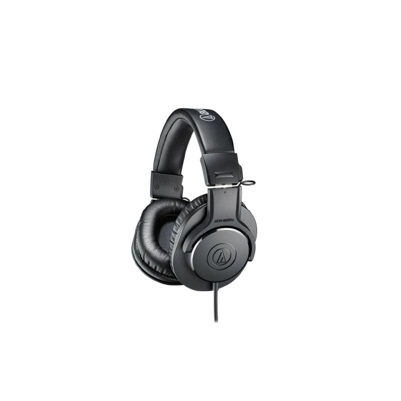 Audio-Technica ATH-M20X Professional Studio Monitor Headphones, Black, 2 of 6