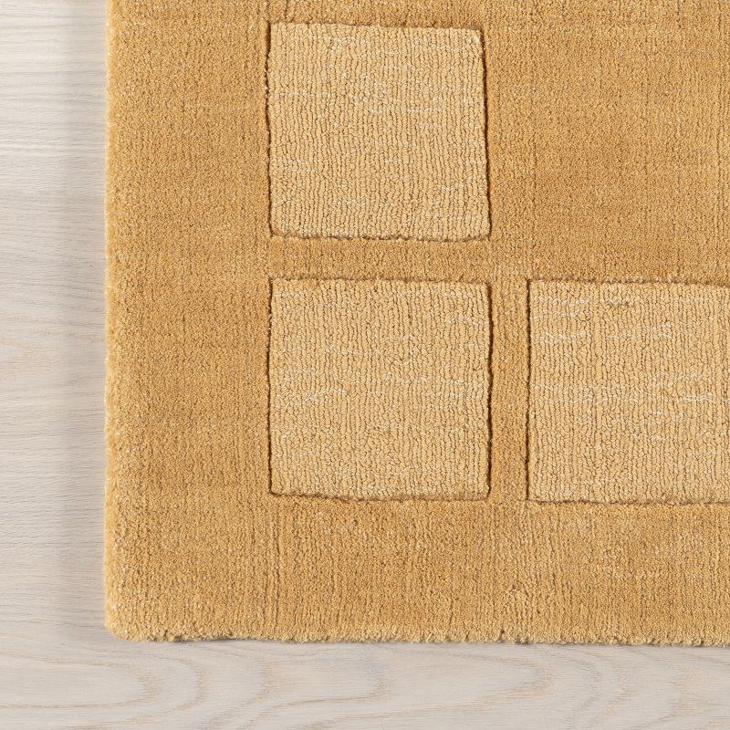 Arvin Olano x RugsUSA - Petra High-Low Wool-Blend Area Rug, 6 of 8