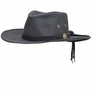 Men's Unisex Kodiak Oilskin Hat - Outback Trading Co. M - 1 of 2