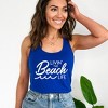 Simply Sage Market Women's Livin' The Beach Life Racerback Tank - 2 of 4
