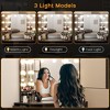 Vanity Desk with Mirror and Lights, Corner Makeup Vanity Desk, Large Dressing Tables with Charging - 3 of 4
