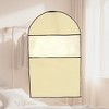 Unique Bargains Dustproof Side Zipper Garment Bag Beige 3 Pcs - 2 of 4