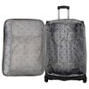 Skyline Softside Large Checked Spinner Suitcase - Gray - image 4 of 4