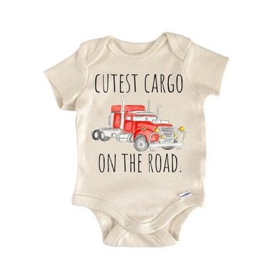 Trucking Trucker Truck - Baby Boy Girl Clothes Infant Onesie® Funny Cute Newborn GS1