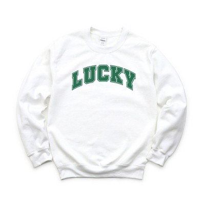 Simply Sage Market Women's Graphic Sweatshirt Lucky Varsity