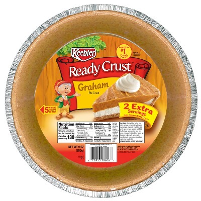 Keebler Ready Crust Graham Pie Crust 10" – 9oz