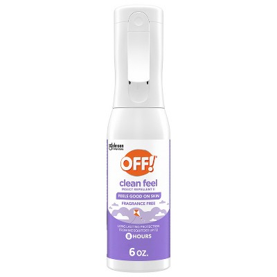 OFF! Clean Feel Fresh Mist Picaridin Bug Spray - 6oz