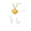 HTUTWOO 18K Gold Plated Necklace Minimalist Dainty Chain Trendy Jewelry for Women Elegant Everyday Accessory - 4 of 4