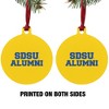 South Dakota State University Alumn Aluminum Holiday Christmas Tree Ornament - 2 of 4