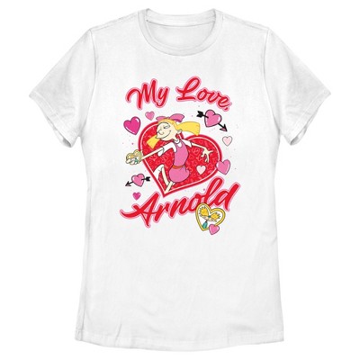 Women's Hey Arnold! My Love, Arnold! T-shirt : Target
