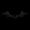Juniors Womens The Batman Black Armor Batarang T-Shirt - 2 of 4