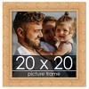 PosterPalooza | 20x20 Modern Bamboo Picture Frame, UV Acrylic, 5 Finishes - 2 of 4
