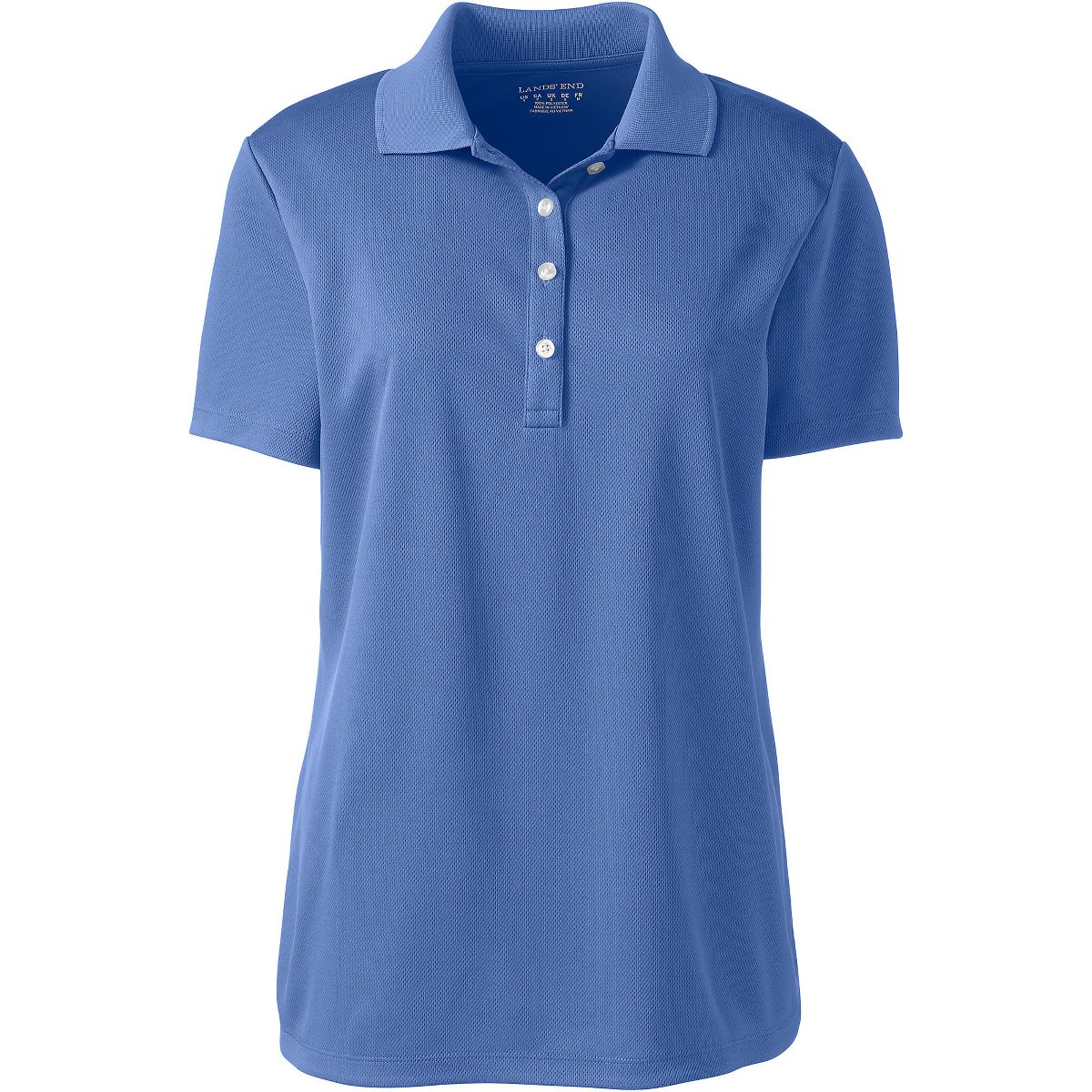 Lands' End Women's Flagship Performance Short Sleeve Polo Shirt - thumbnail 8