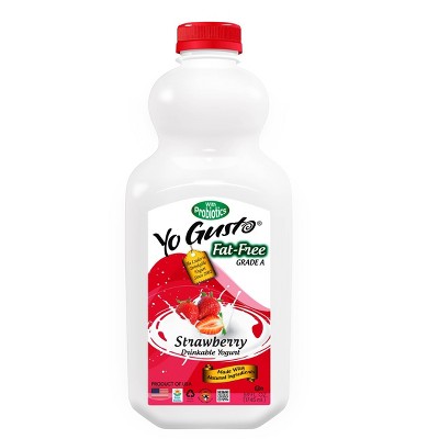 YoGusto Fat Free Strawberry Yogurt - 59 fl oz