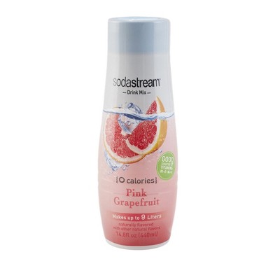 SodaStream Pink Grapefruit Zero Calorie Flavor Sodamix - 440ml