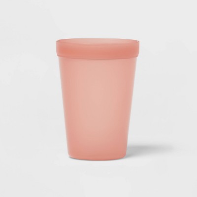 7.3 Plastic Kids' Plate Coral Pink - Pillowfort™ : Target