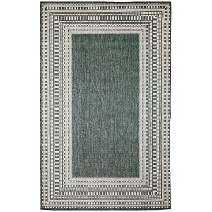 Liora Manne Malibu  Indoor/Outdoor Rug  Green.. - 1 of 4