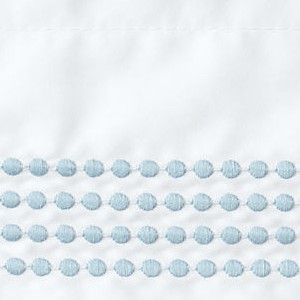 dusty blue dots