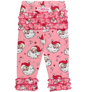 RuffleButts Baby/Toddler Girls Ruffle Leggings with Signature Rear Ruffles - 1 of 2