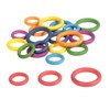 TickiT® Rainbow Wooden Rings - Set of 21 - 3 Sizes - Counting and Sorting Rings - 3 of 4