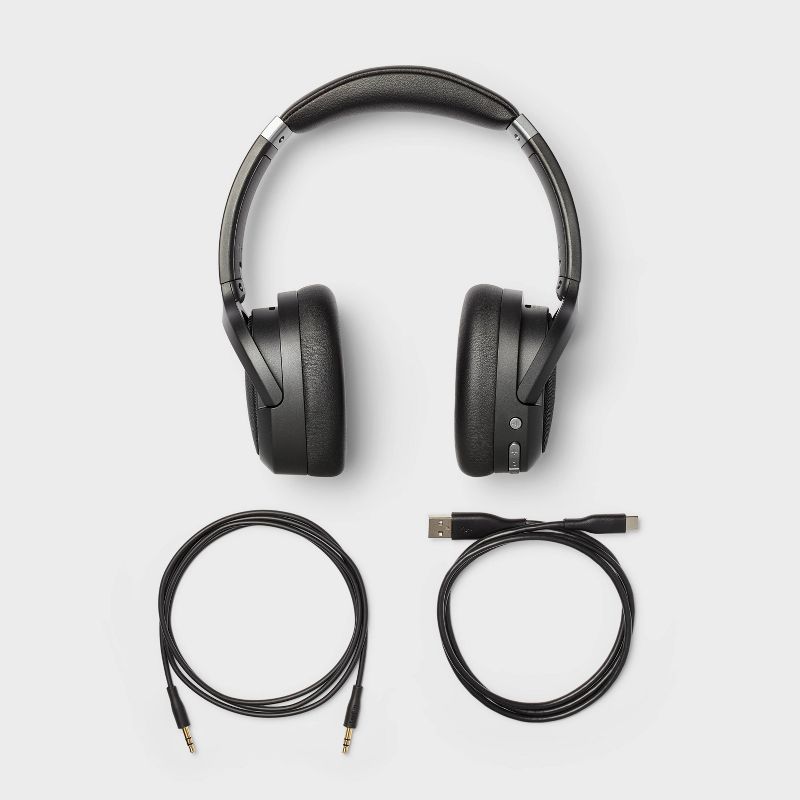 Active Noise Canceling Bluetooth Wireless Over Ear Headphones - heyday™, 5 of 8