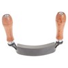 Timber Tuff 5 Inch Ultra Sharp Blade Heavy Duty Steel Curved Draw Shave Tool with 30 Degree Angle and Wood Grip Handles for Building Furniture - 2 of 4