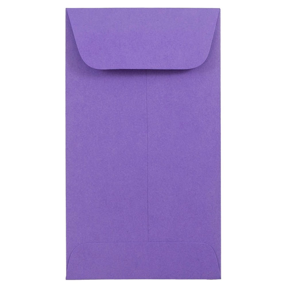 Photos - Envelope / Postcard JAM Paper Brite Hue #5 1/2 Coin Envelopes, Violet Purple, 3 1/8 X 5 1/2, R