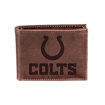 Evergreen Indianapolis Colts Bi-Fold Wallet, Brown