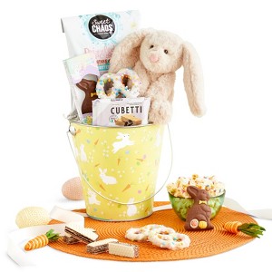 GreatFoods Sweet Treats Easter Snack Bunny Basket - Great Easter Care Package for Family, Friends, Kids, Coworkers - 1 of 1