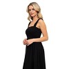 August Sky Women's Smocked Midi Dress - 4 of 4