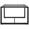 vidaXL Aluminum Coffee Table in Anthracite - Indoor/Outdoor Versatile and Modular Design - Easy to Assemble - 4 of 4