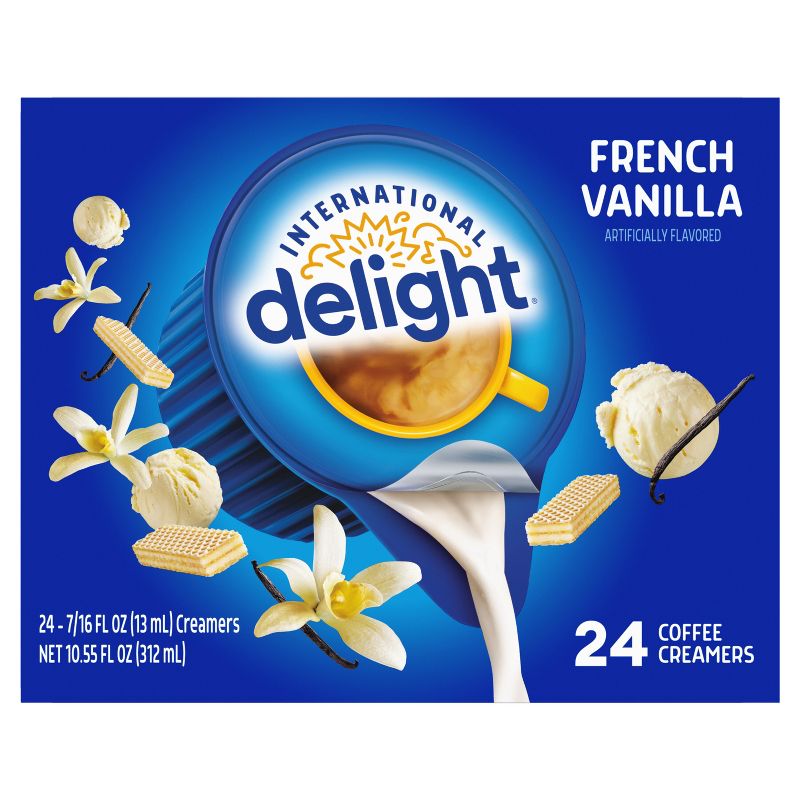 International Delight French Vanilla Coffee Creamer Singles - 24ct/0.44 fl oz, 5 of 13