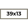 PosterPalooza | 39x13 Wood Antique Frame with UV Acrylic, 4 Finishes: Bronze, Gold, Silver, and Black - 2 of 4