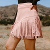 Women's High Waist Fringe Mini Skirt - Cupshe - 2 of 4